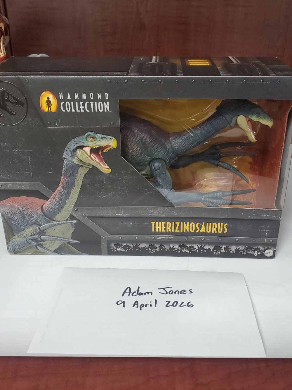 Jurassic World Hammond Collection Therizinosaurus Dominion